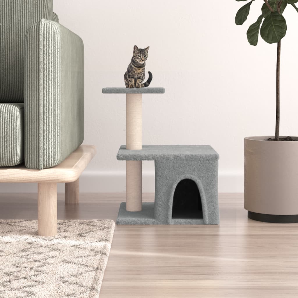 Cat Tree With Sisal Scratching Posts 48 Cm