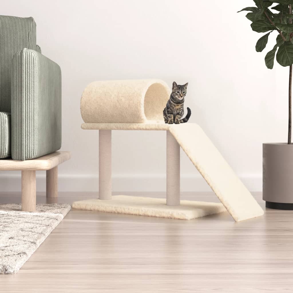 Cat Scratching Posts With Tunnel And Ladder 55.5 Cm