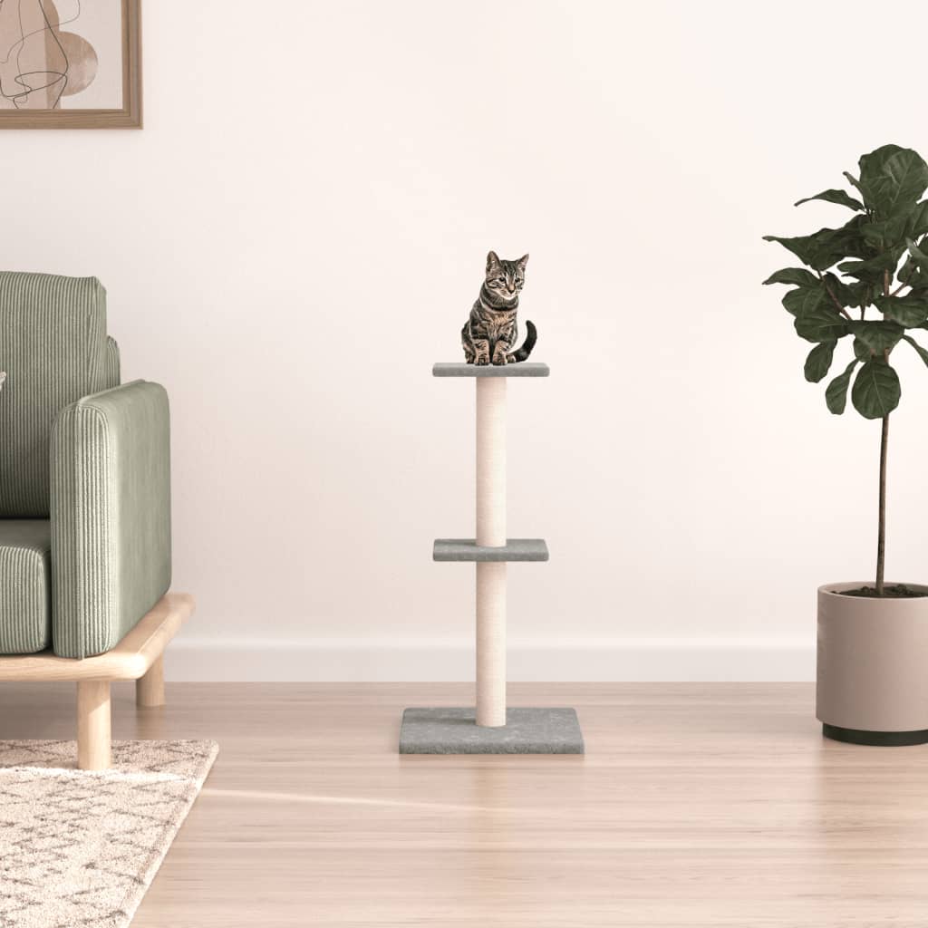 Cat Tree With Sisal Scratching Posts 73 Cm