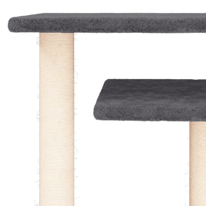 Cat Scratching Posts With Platforms 62.5 Cm