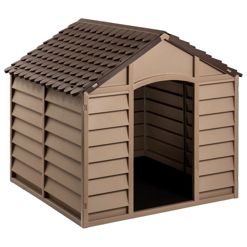 Dog House Brown Polypropylene