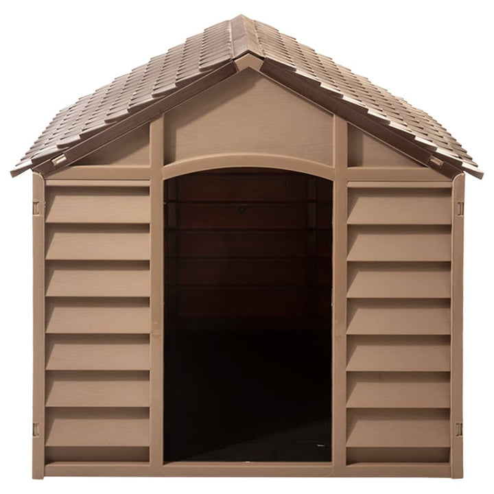 Dog House Brown Polypropylene
