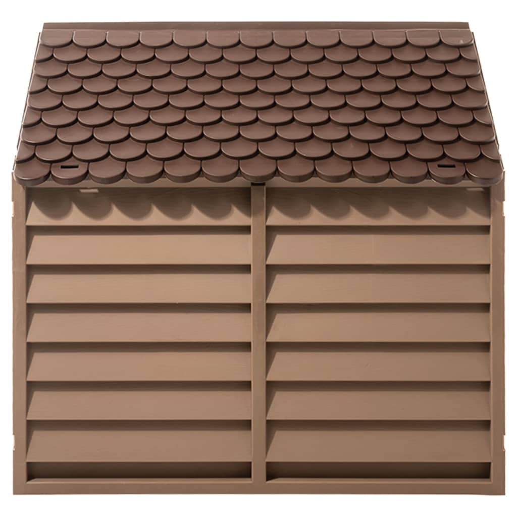 Dog House Brown Polypropylene