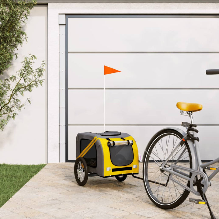 Pet Bike Trailer And Black Oxford Fabric&Iron