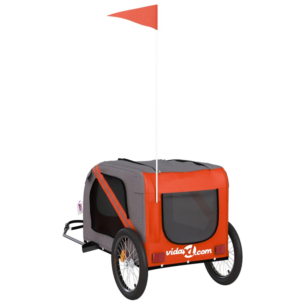 Pet Bike Trailer And Black Oxford Fabric&Iron