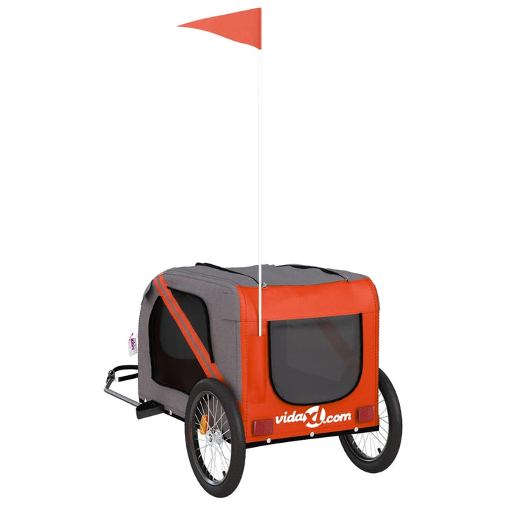 Pet Bike Trailer And Black Oxford Fabric&Iron