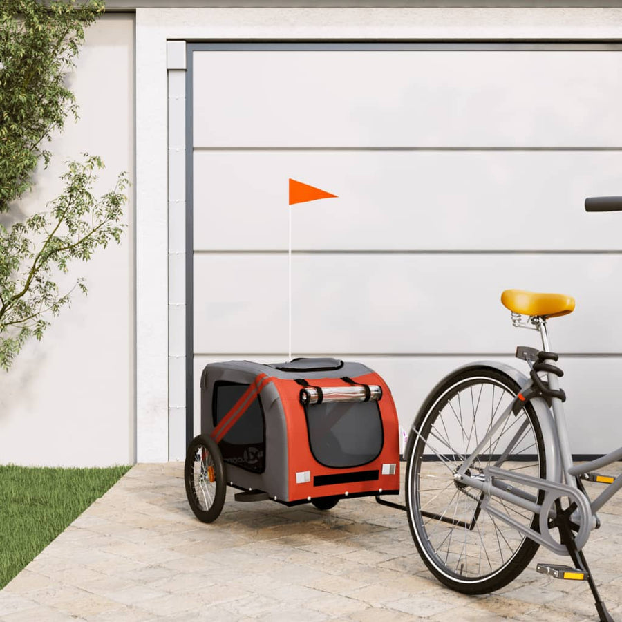 Pet Bike Trailer And Black Oxford Fabric&Iron