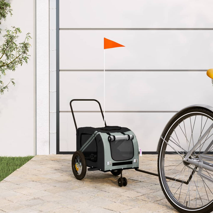 Pet Bike Trailer And Black Oxford Fabric&Iron