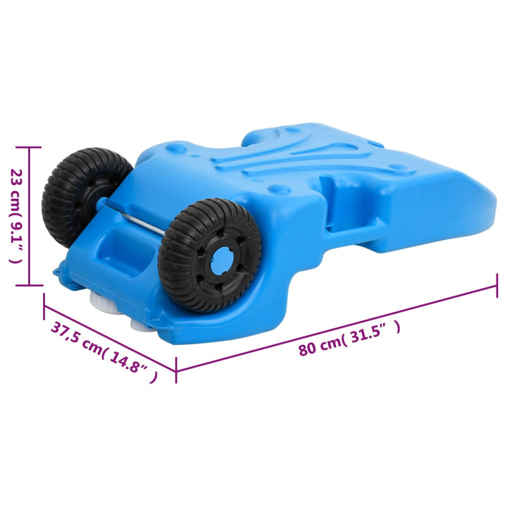 Wheeled Water Tank For Camping 25 L
