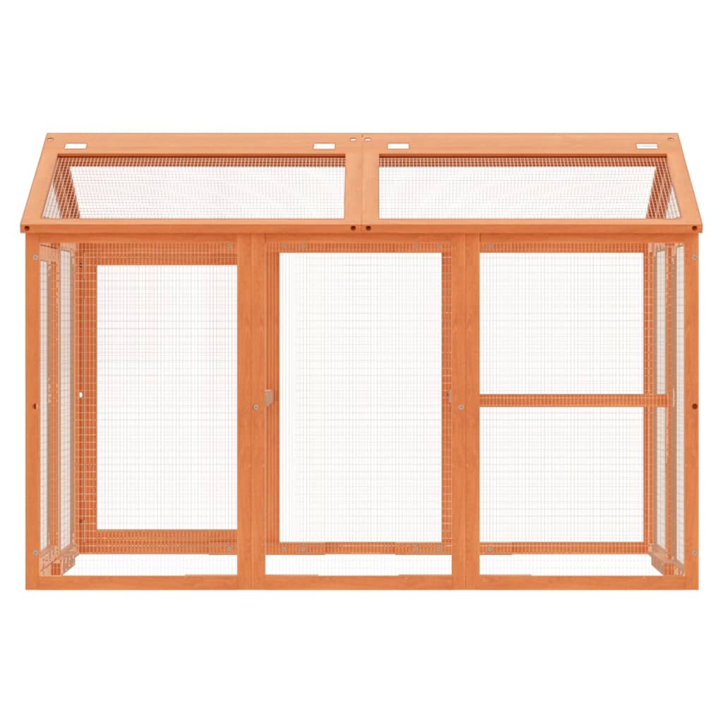 Run Box 141X94X104 Cm Solid Wood Pine