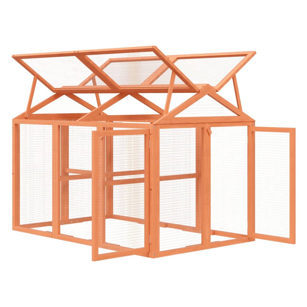 Run Box 141X94X104 Cm Solid Wood Pine