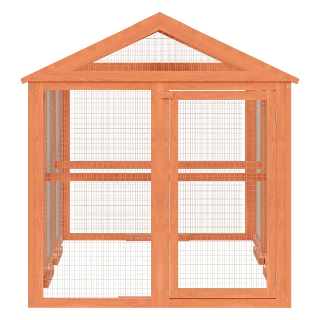 Run Box 141X94X104 Cm Solid Wood Pine