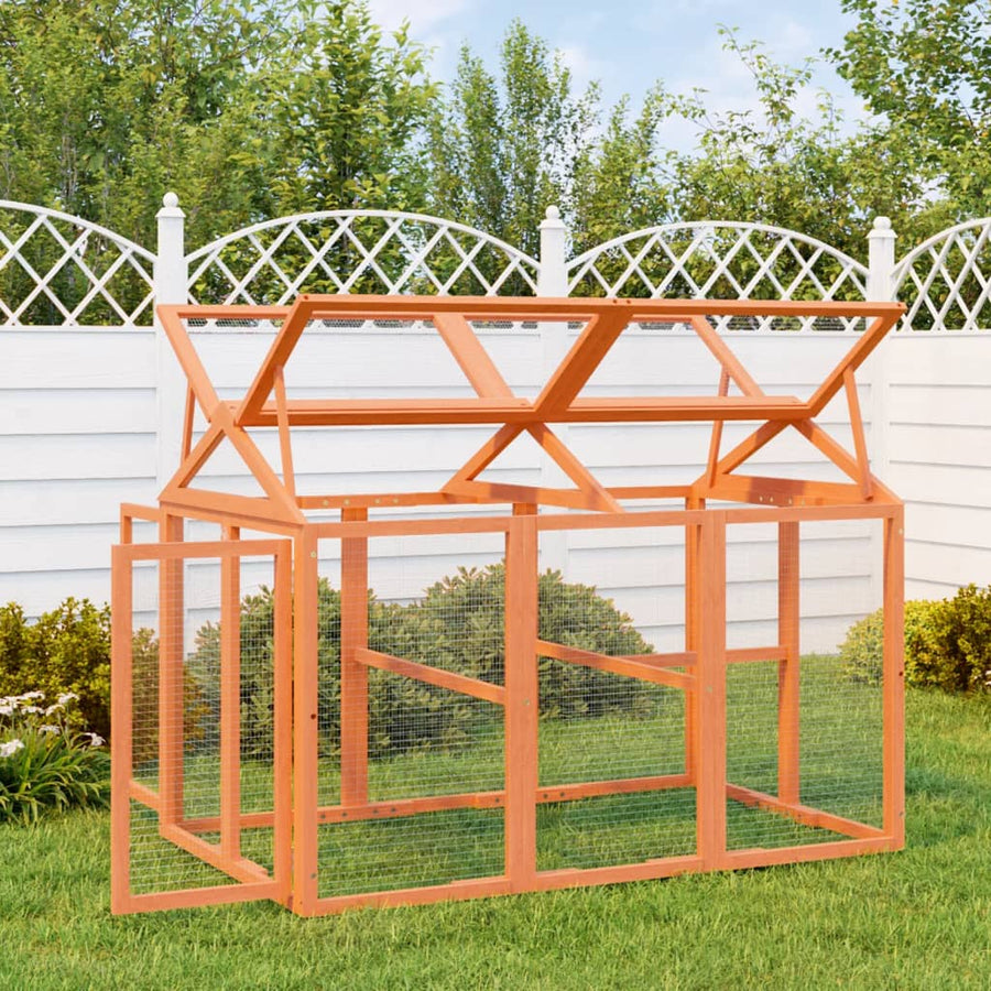 Run Box 141X94X104 Cm Solid Wood Pine