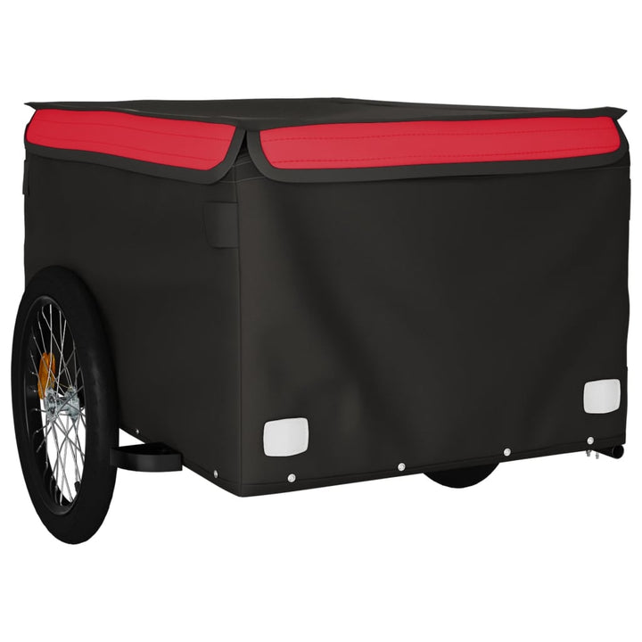 Bike Trailer Black And 45 Kg Iron