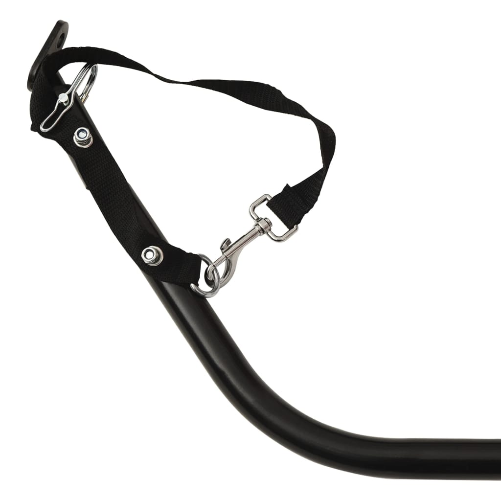 Bike Trailer Black And 45 Kg Iron