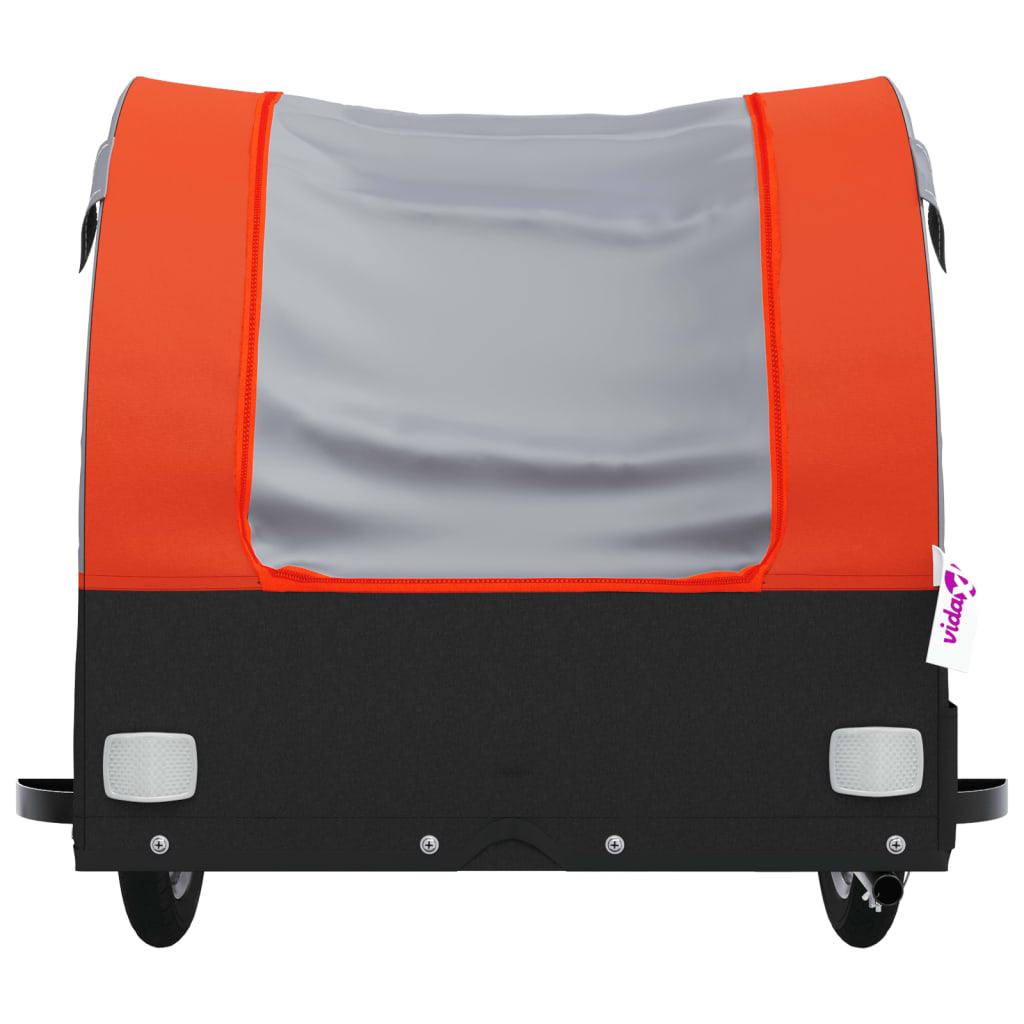 Bike Trailer Black And 45 Kg Iron