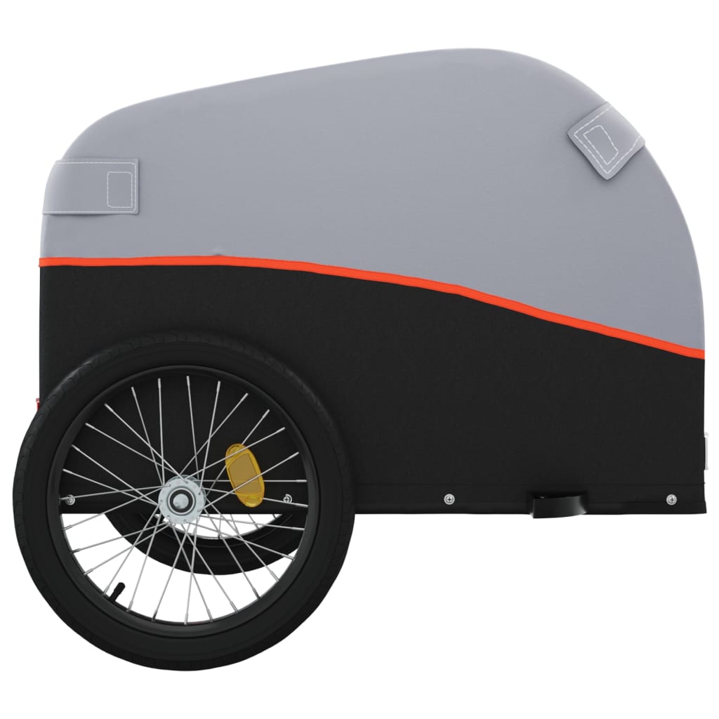 Bike Trailer Black And 45 Kg Iron