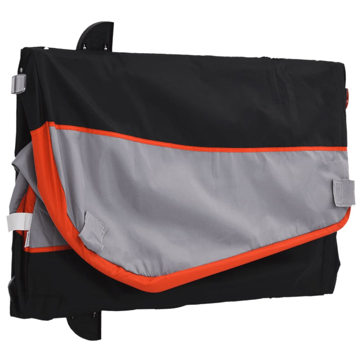Bike Trailer Black And 45 Kg Iron