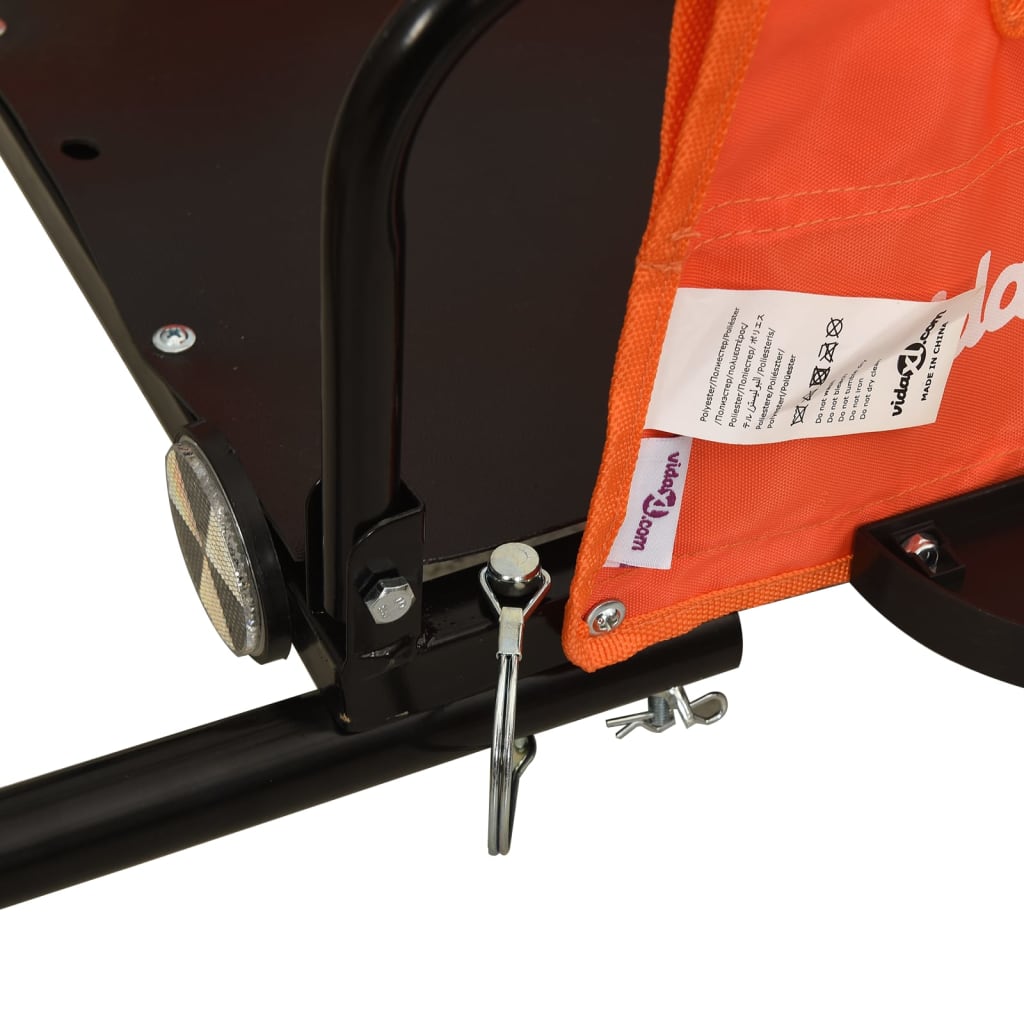 Bike Trailer Oxford Fabric And Iron