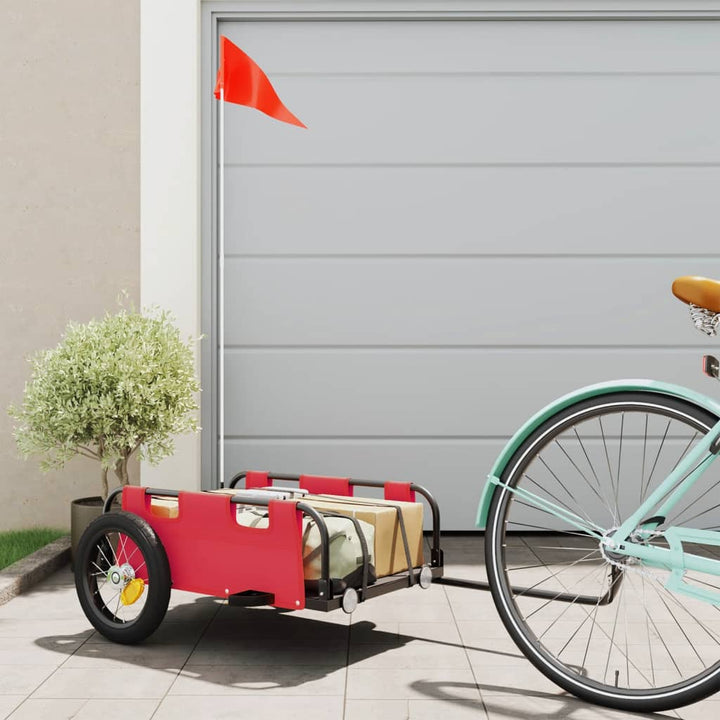 Bike Trailer Oxford Fabric And Iron