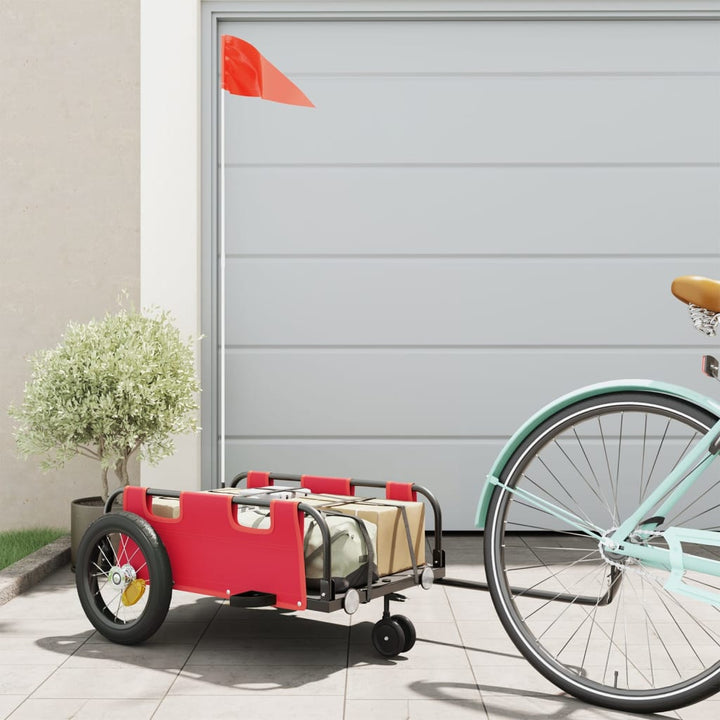 Bike Trailer Oxford Fabric And Iron