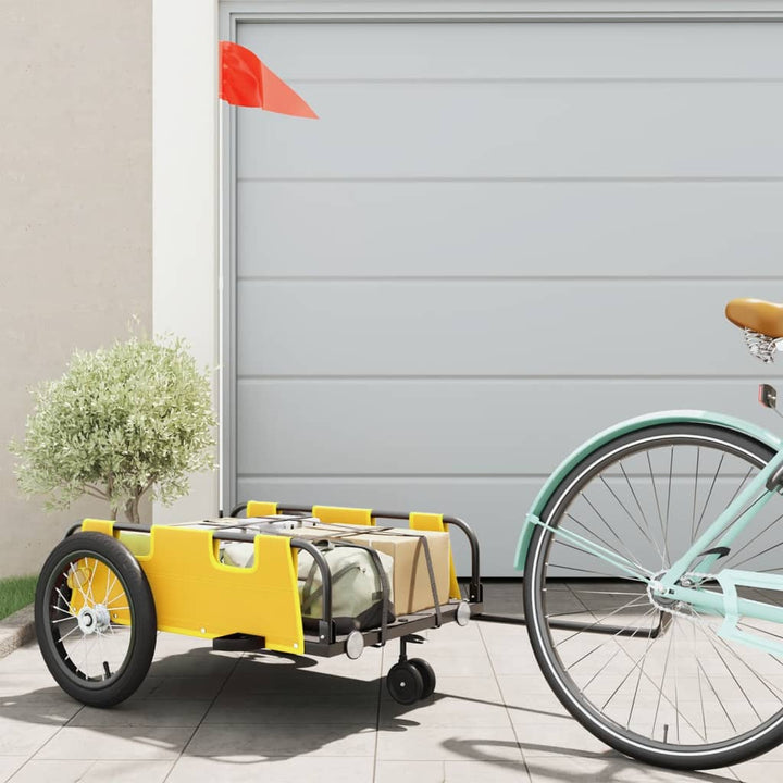 Bike Trailer Oxford Fabric And Iron