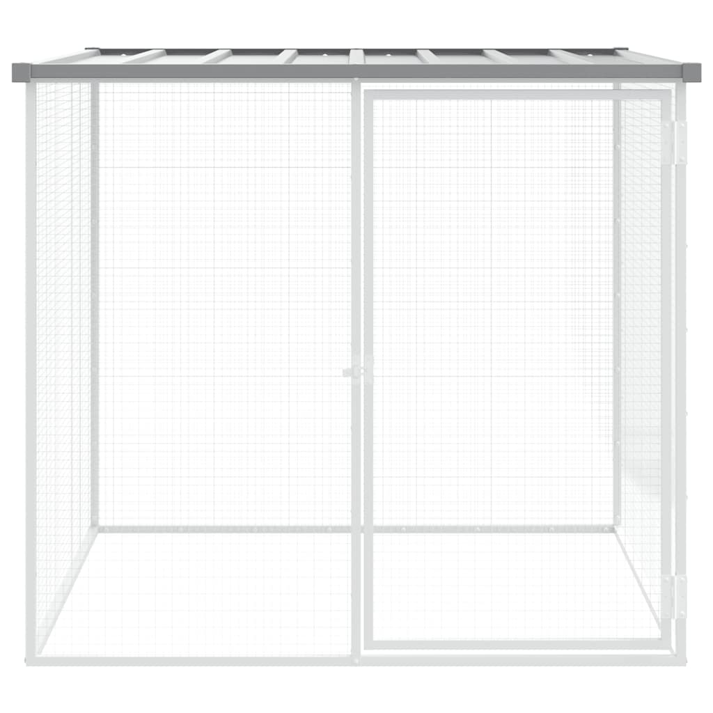 Chicken Cage With Roof Galvanised Steel