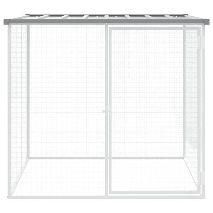Chicken Cage With Roof Galvanised Steel