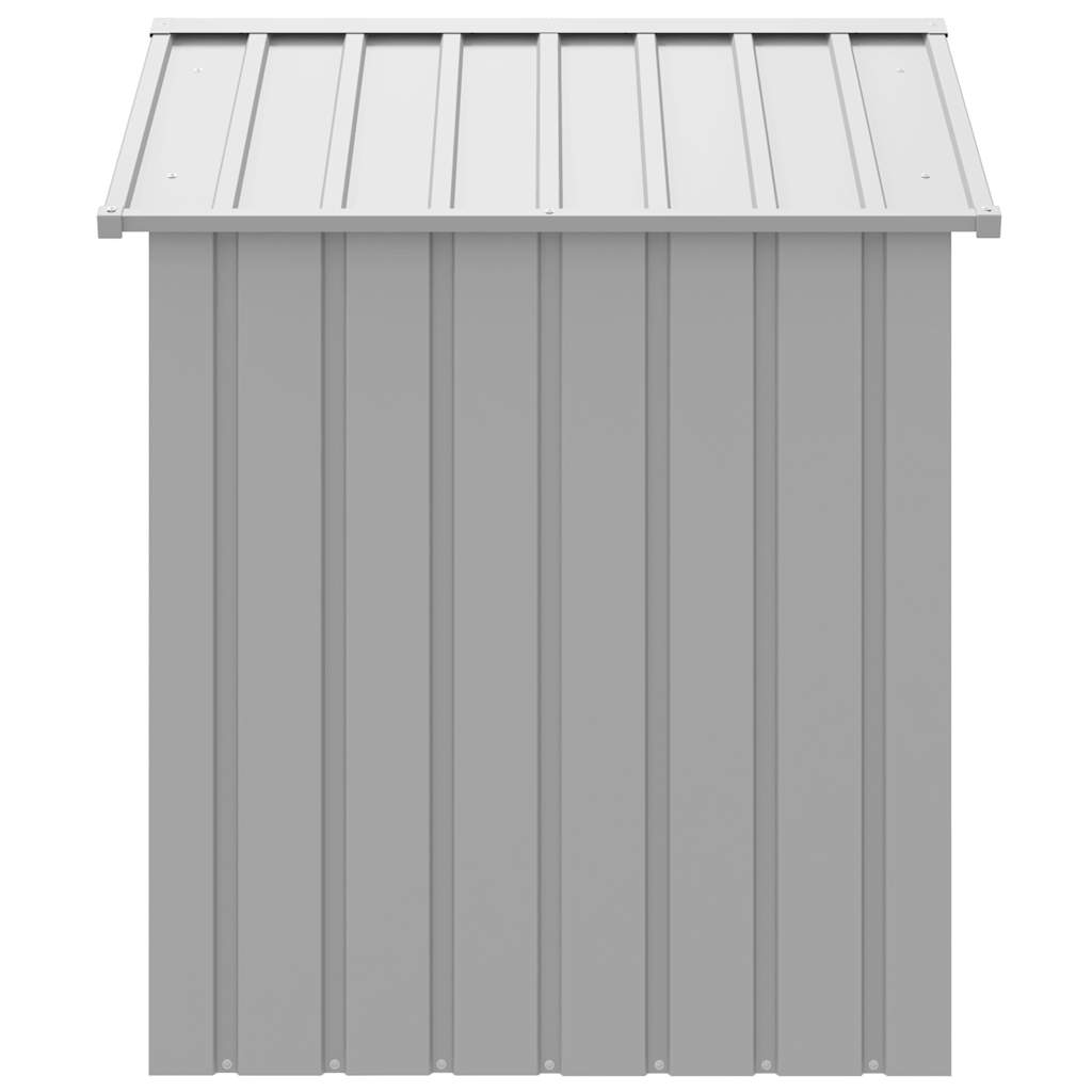 Dog House With Roof 117X103X123 Cm Galvanised Steel