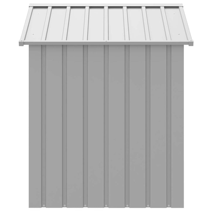 Dog House With Roof 117X103X123 Cm Galvanised Steel
