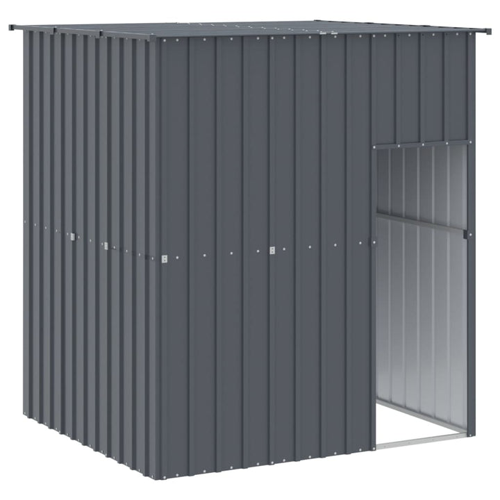 Dog House With Roof 165X153X181 Cm Galvanised Steel