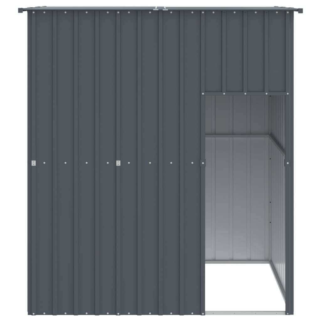 Dog House With Roof 165X153X181 Cm Galvanised Steel