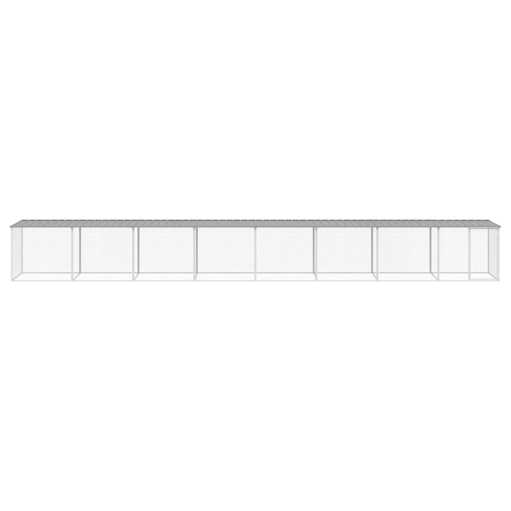 Chicken Cage With Roof Galvanised Steel