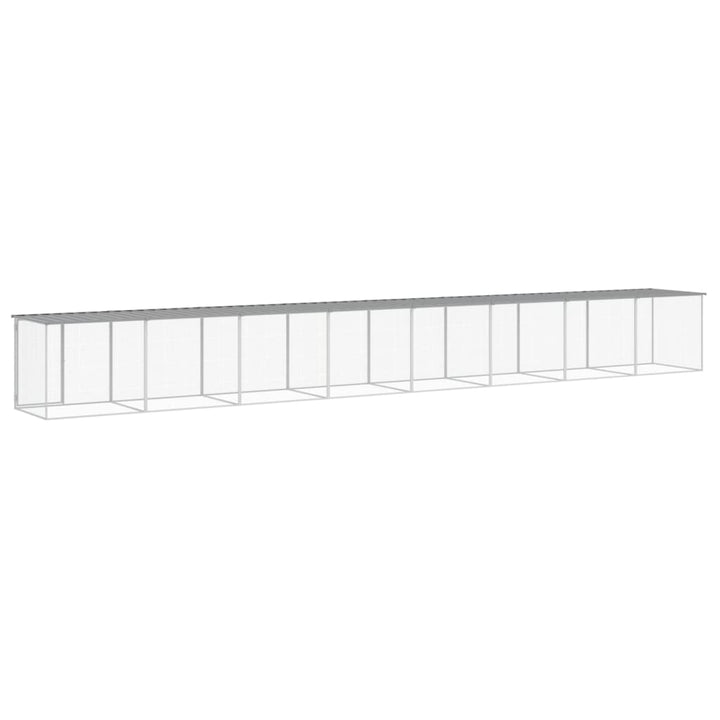 Chicken Cage With Roof Galvanised Steel