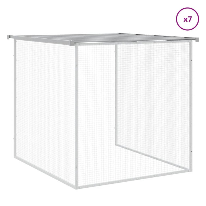 Chicken Cage With Roof Galvanised Steel
