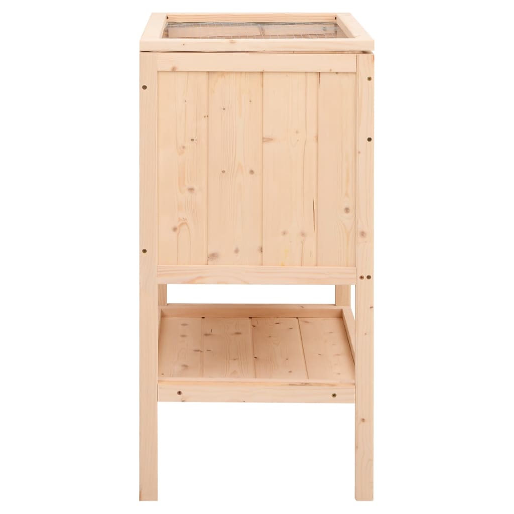 Hamster Cage 55X40X80 Cm Solid Wood Fir