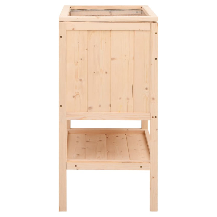 Hamster Cage 55X40X80 Cm Solid Wood Fir