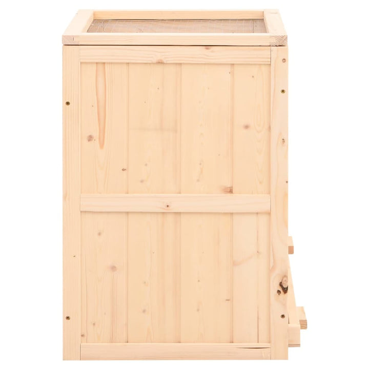 Hamster Cage 81X40X60 Cm Solid Wood Fir