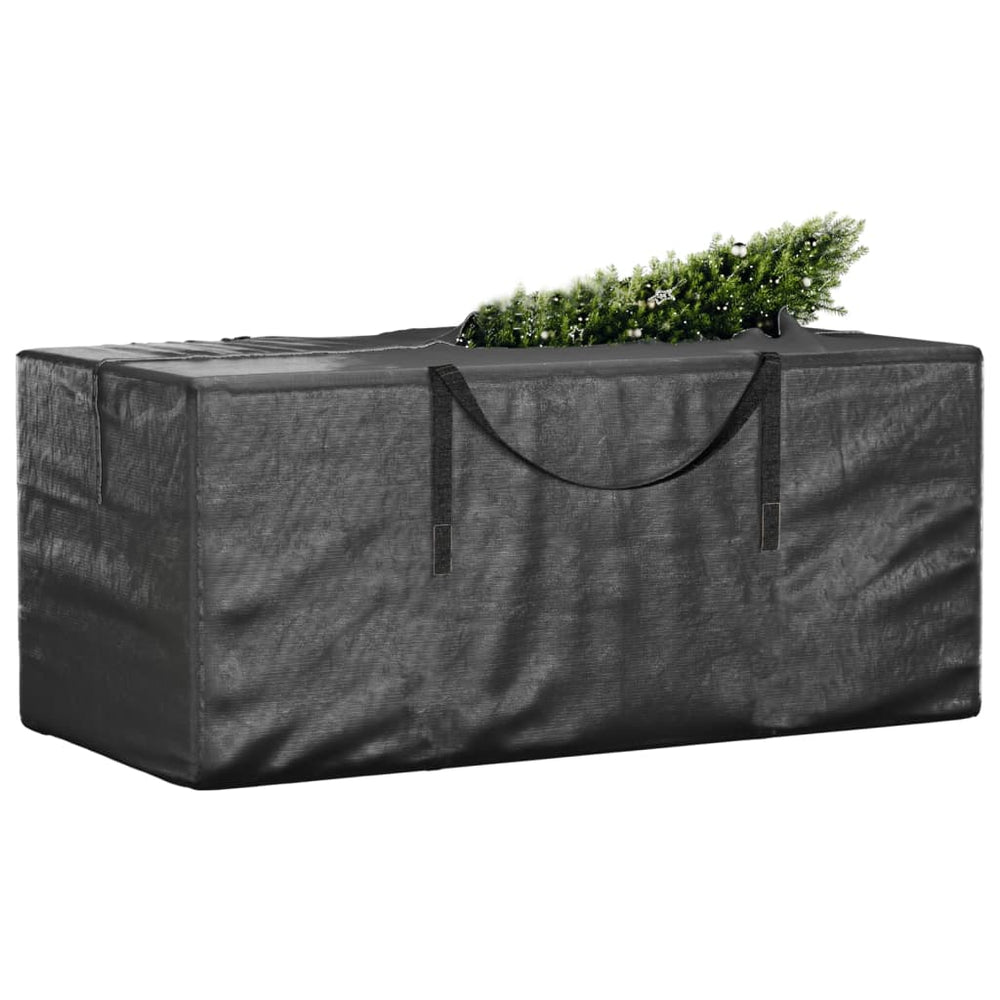 Christmas Tree Storage Bags 2 Pcs Black Polyethylene