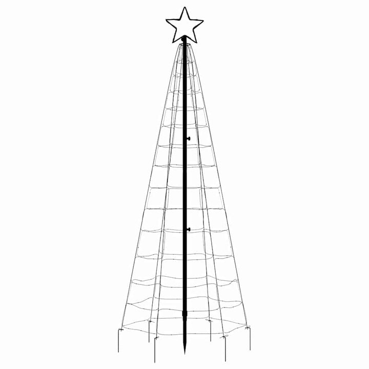 Led Christmas Tree With Spikes 220 Leds