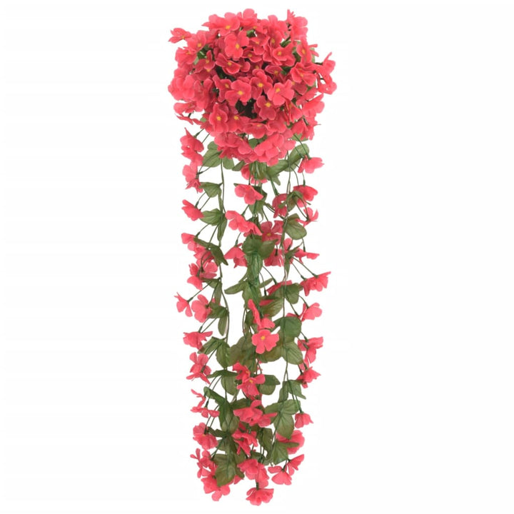 Christmas Flower Garlands 3 Pcs 85 Cm