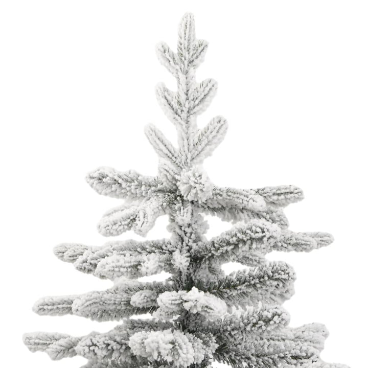 Artificial Hinged Christmas Tree With Flocked Snow