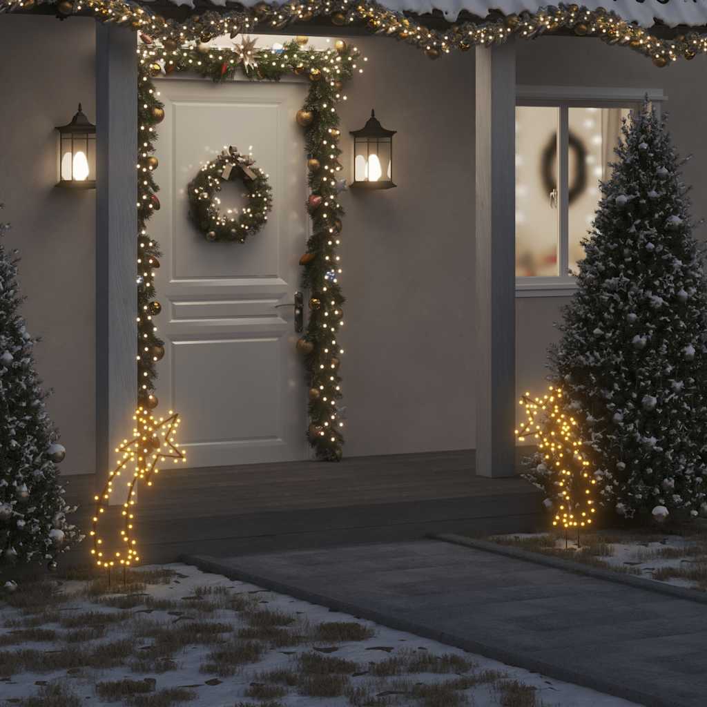 Christmas Light Decoration With Spikes Meteor 115 Leds