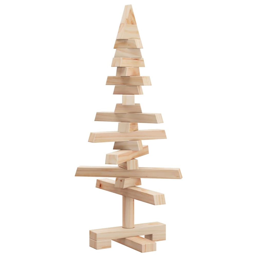 Wooden Christmas Tree For Decoration Solid Wood Pine