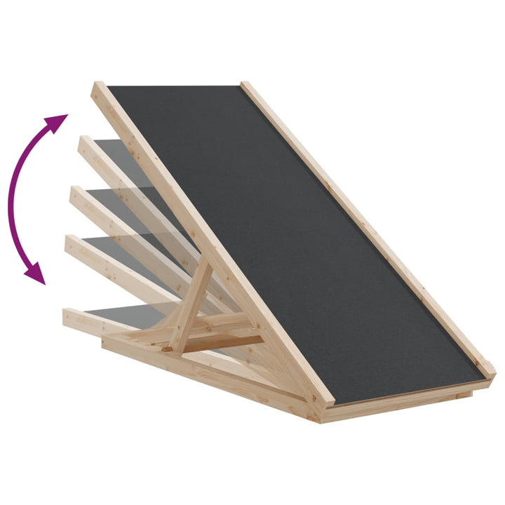 Dog Ramp Solid Wood Fir