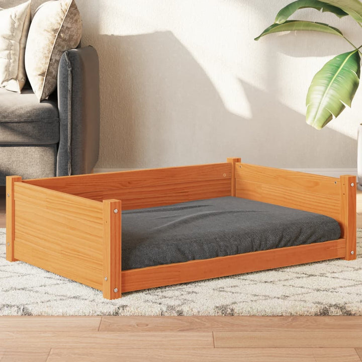 Dog Bed Solid Pine Wood