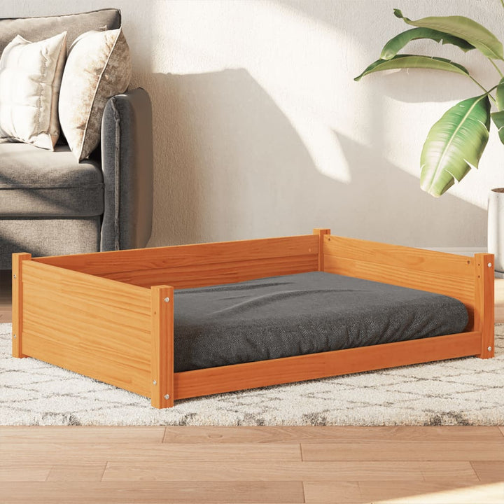 Dog Bed Solid Pine Wood