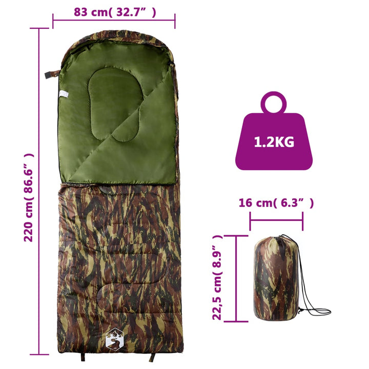 Sleeping Bag For Adults Camping 3-4 Seasons