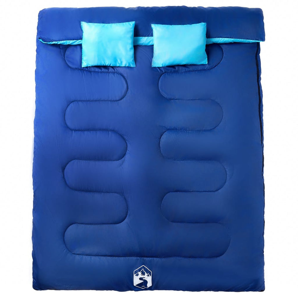 Double Sleeping Bag With Pillows For Adults Camping 3-4 Seasons