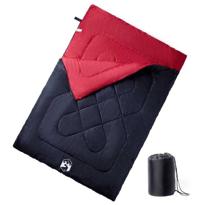 Double Sleeping Bag With Pillows For Adults Camping 3-4 Seasons